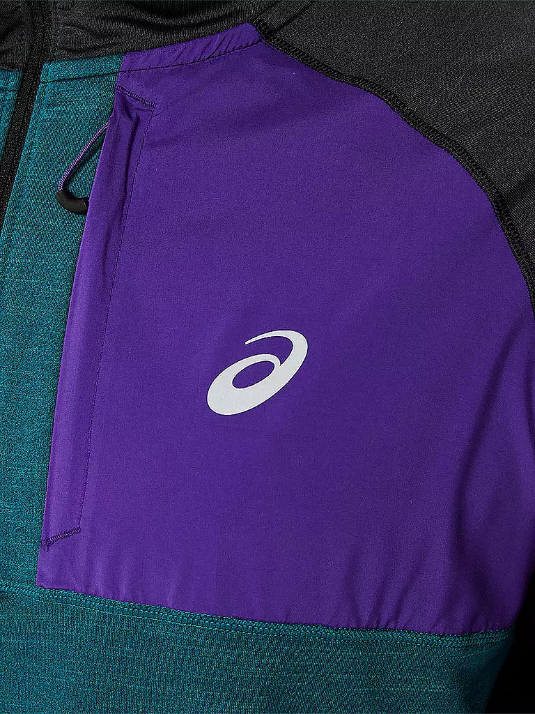 ASICS | Herren Laufhoodie Winter Run LS | Petróleo