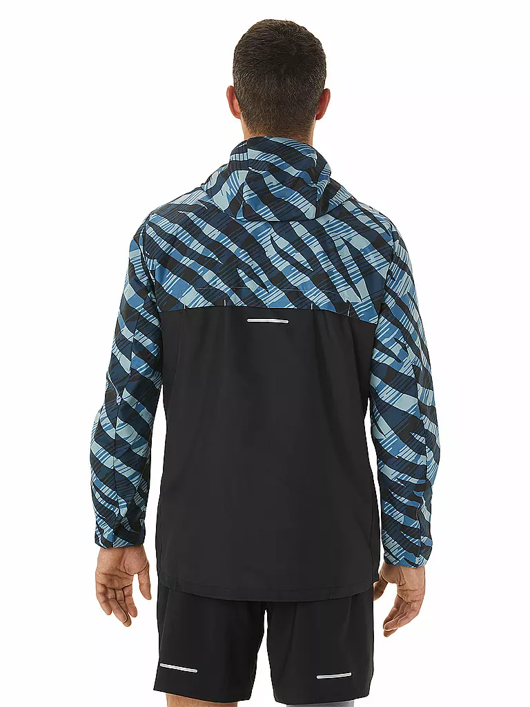 ASICS | Herren Laufjacke Wild Camo Anorak | Azul