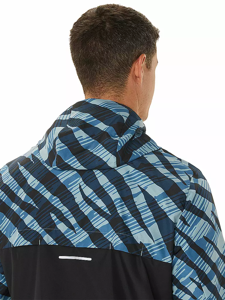 ASICS | Herren Laufjacke Wild Camo Anorak | Azul