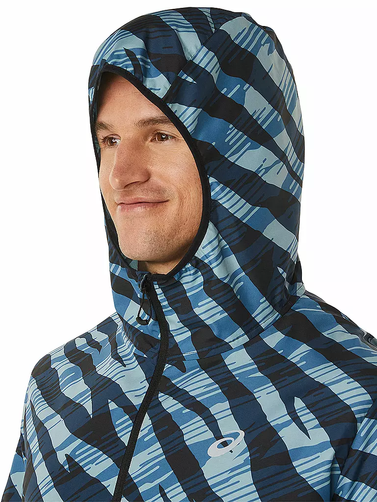 ASICS | Herren Laufjacke Wild Camo Anorak | Azul