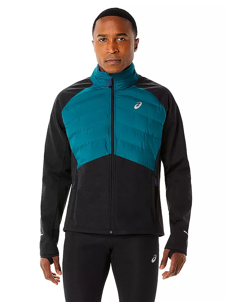 ASICS | Herren Laufjacke Winter Run Jacket | Petróleo