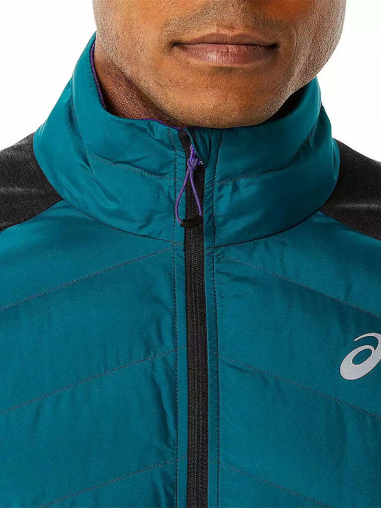 ASICS | Herren Laufjacke Winter Run Jacket | Petróleo