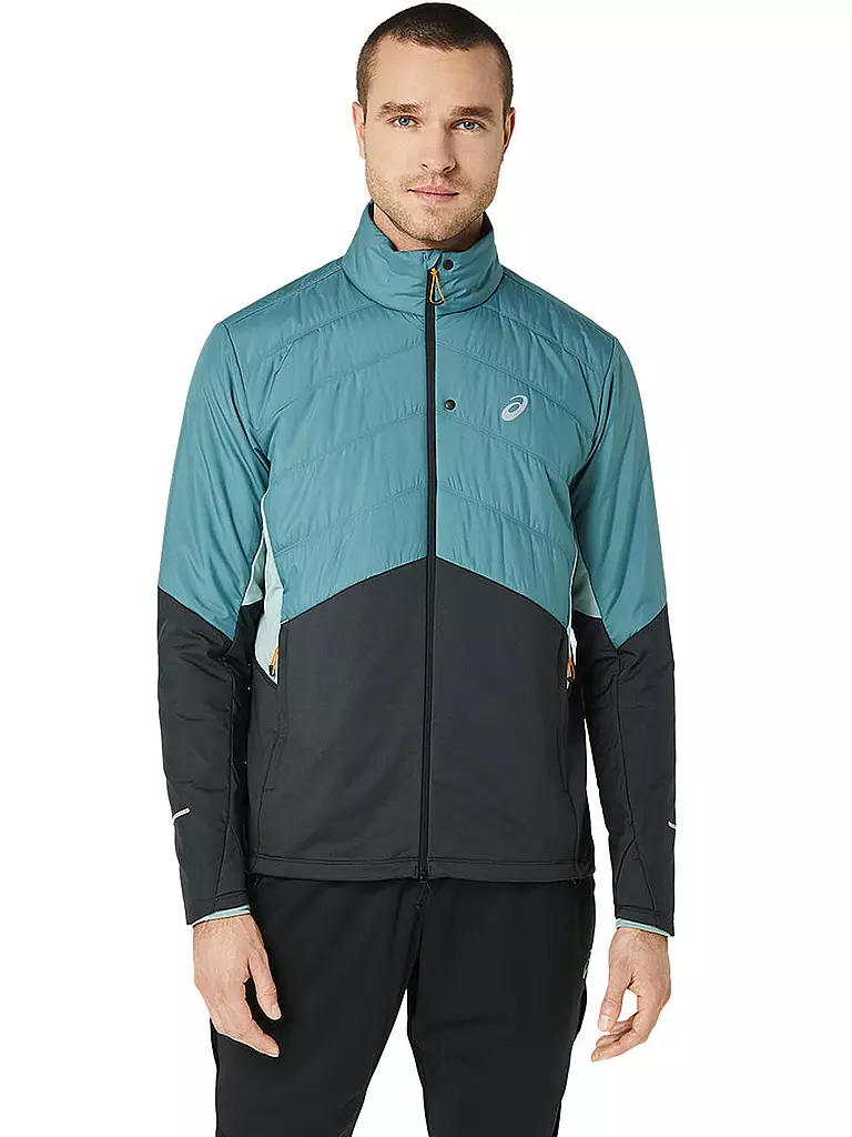 ASICS | Herren Laufjacke Winter Run | Petróleo