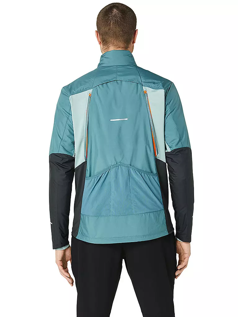 ASICS | Herren Laufjacke Winter Run | Petróleo