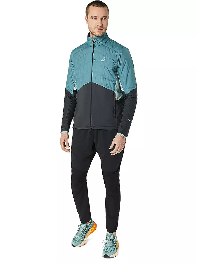 ASICS | Herren Laufjacke Winter Run | Petróleo