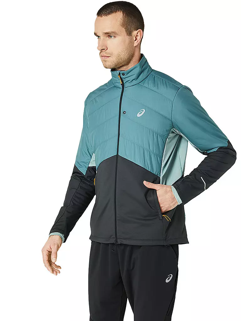 ASICS | Herren Laufjacke Winter Run | Petróleo
