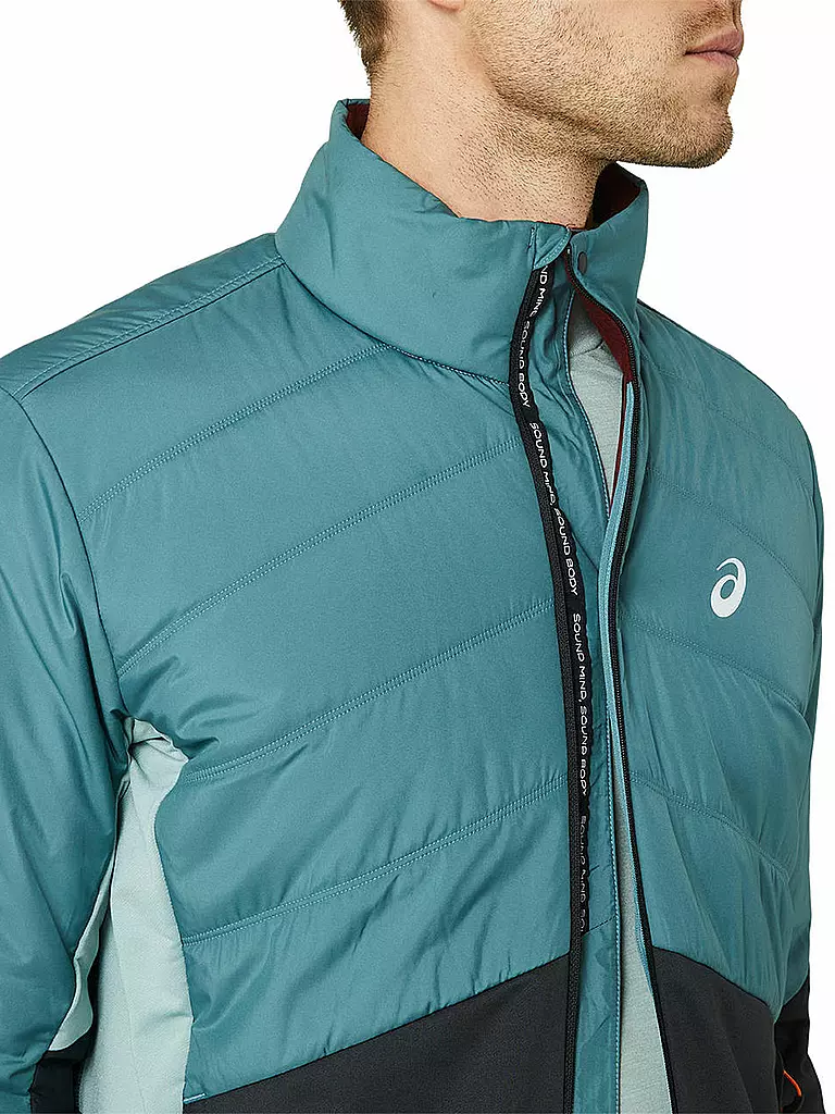 ASICS | Herren Laufjacke Winter Run | Petróleo