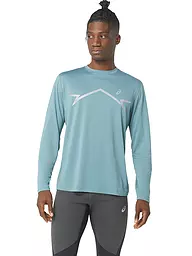 ASICS | Herren Laufshirt Lite-Show LS Top | Petróleo