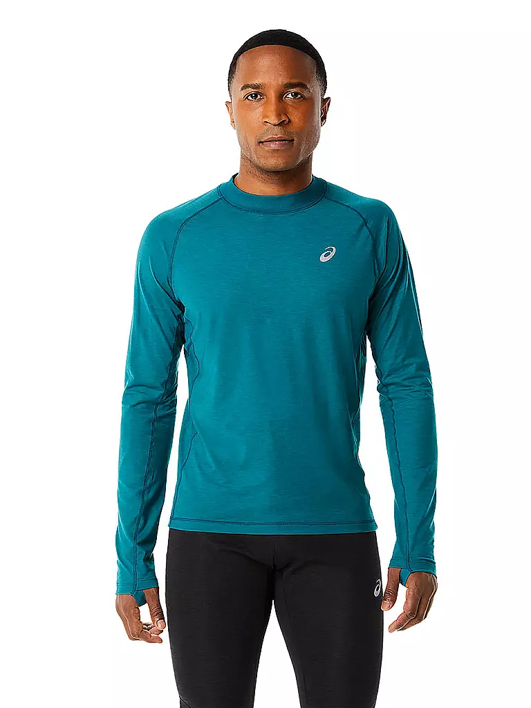 ASICS | Herren Laufshirt Winter Run LS Top | Petróleo