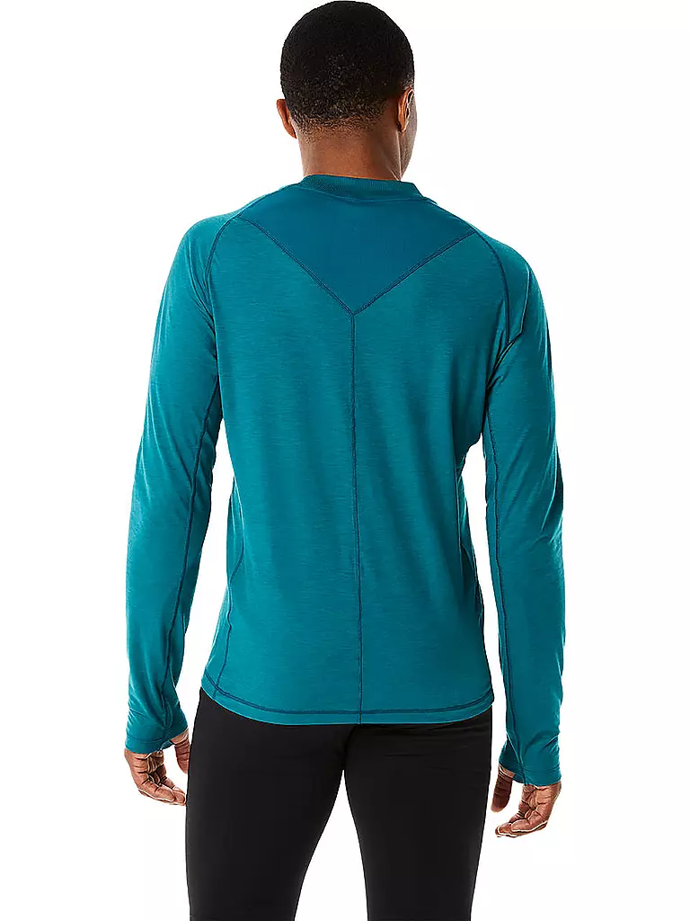 ASICS | Herren Laufshirt Winter Run LS Top | Petróleo