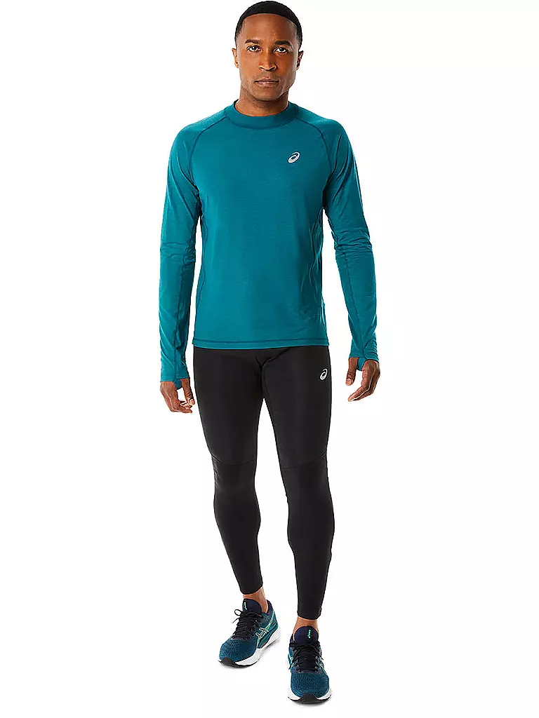 ASICS | Herren Laufshirt Winter Run LS Top | Petróleo