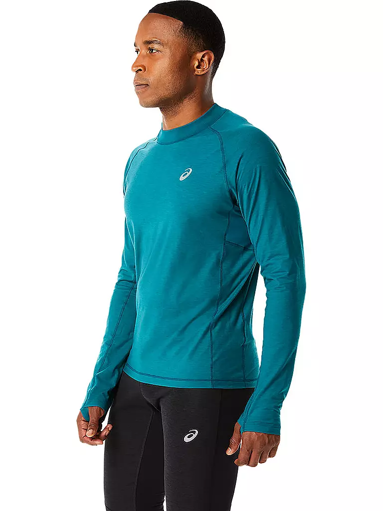 ASICS | Herren Laufshirt Winter Run LS Top | Petróleo