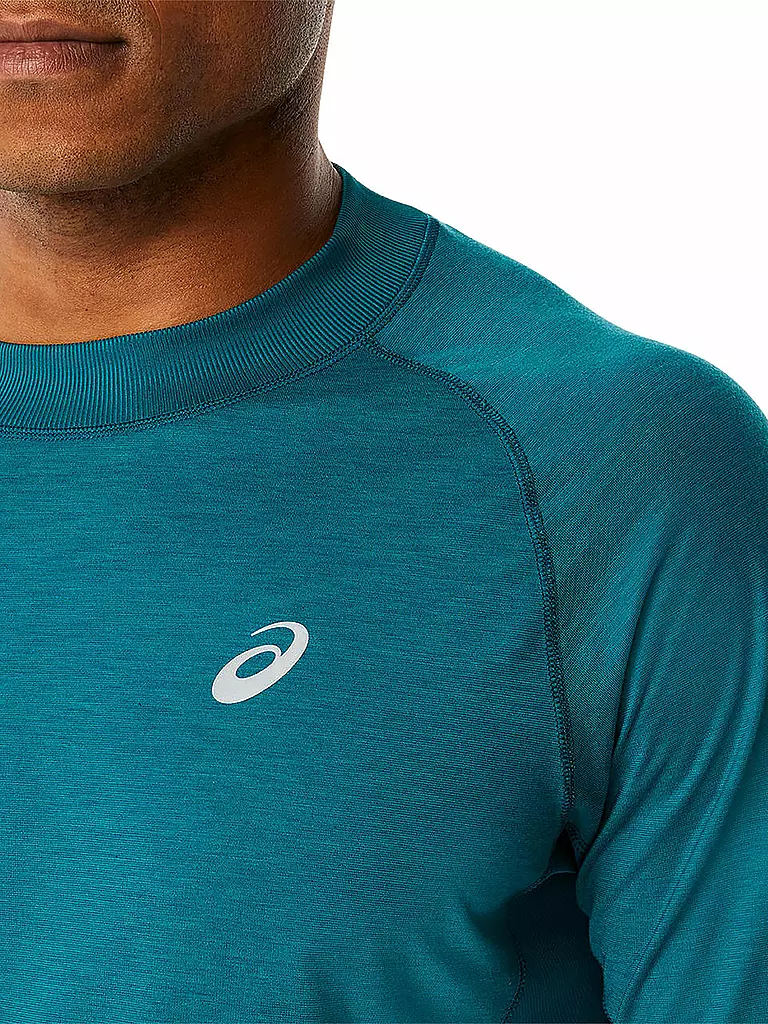 ASICS | Herren Laufshirt Winter Run LS Top | Petróleo