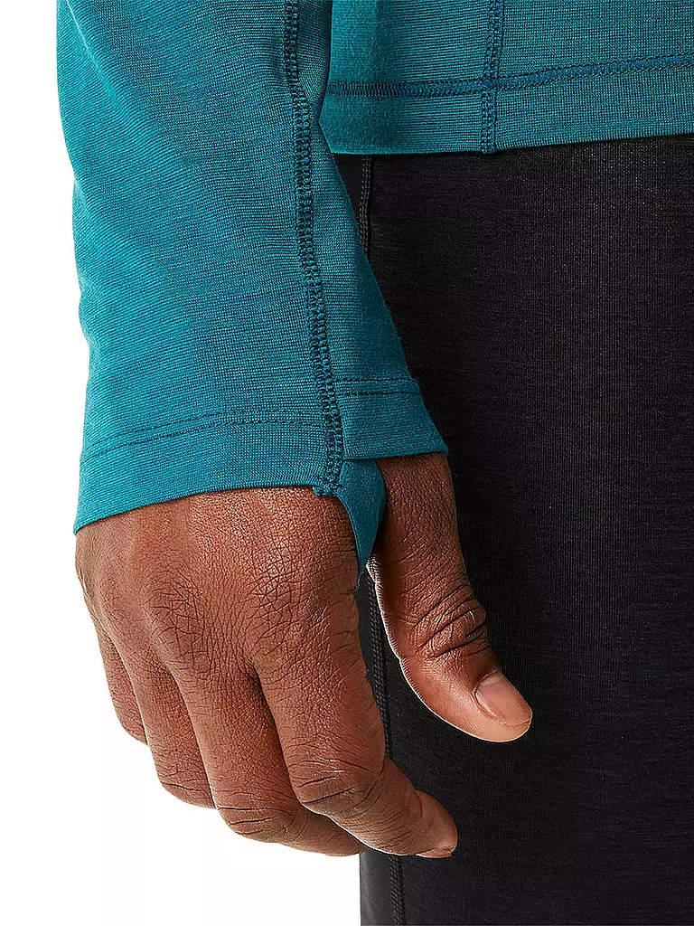 ASICS | Herren Laufshirt Winter Run LS Top | Petróleo