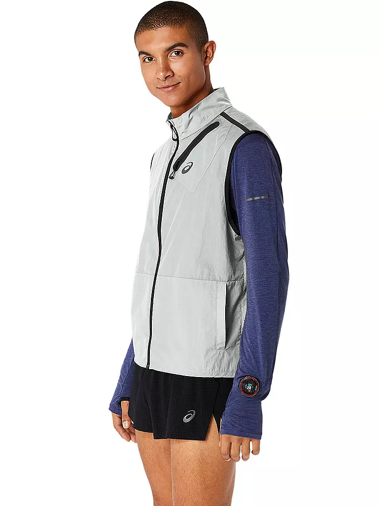 ASICS | Herren Laufweste METARUN™ Packable Vest | Gris