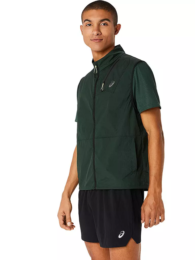 ASICS | Herren Laufweste METARUN™ Packable Vest | Oliva