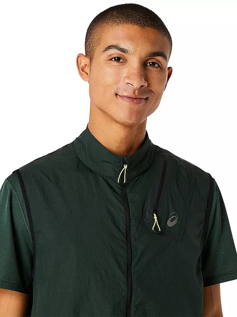 ASICS | Herren Laufweste METARUN™ Packable Vest | Oliva