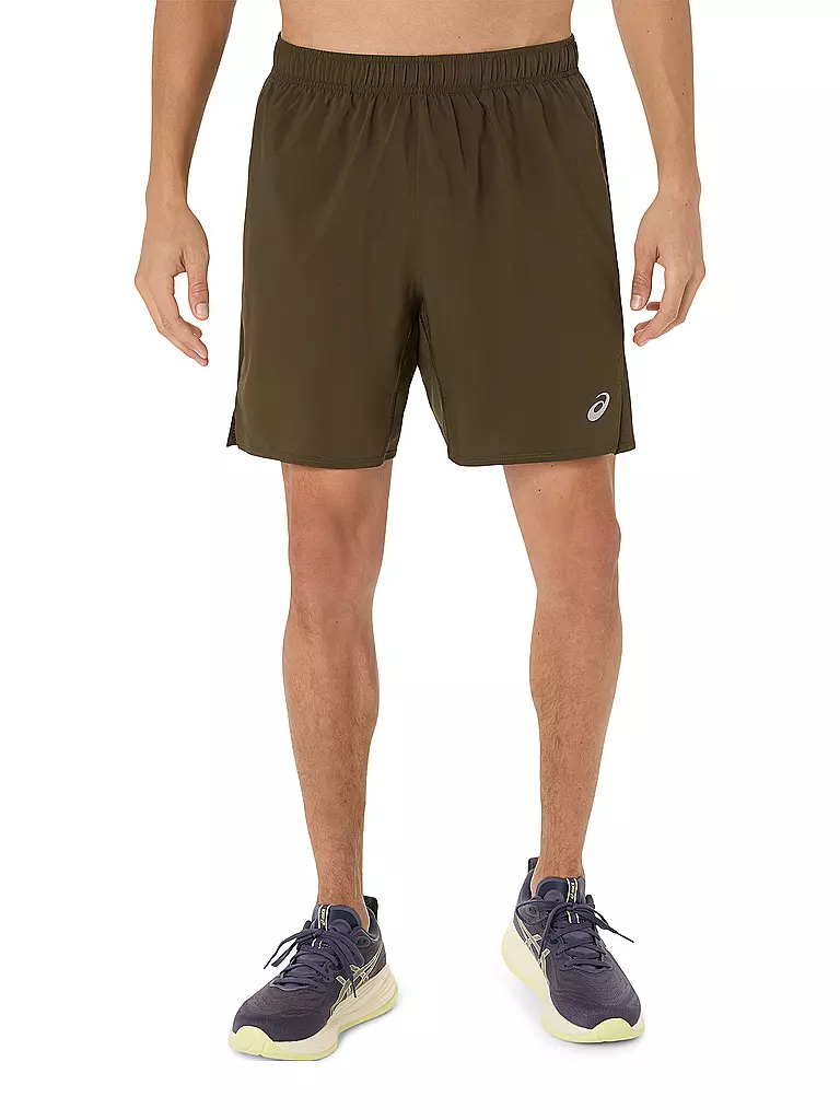 ASICS | Pantalón corto de running para hombre Core 7IN | Marrón
