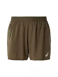 ASICS | Pantalón corto de running para hombre Road de 5 pulgadas | Marrón