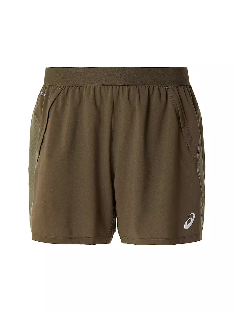 ASICS | Pantalón corto de running para hombre Road de 5 pulgadas | Marrón