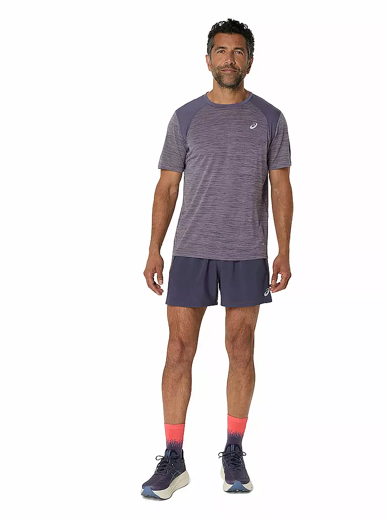 ASICS | Pantalón corto de running para hombre Road de 5 pulgadas | Azul oscuro