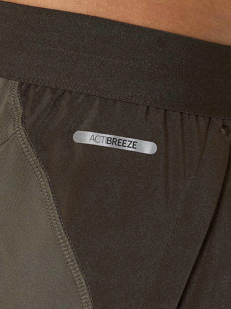 ASICS | Pantalón corto de running para hombre Road de 5 pulgadas | Marrón