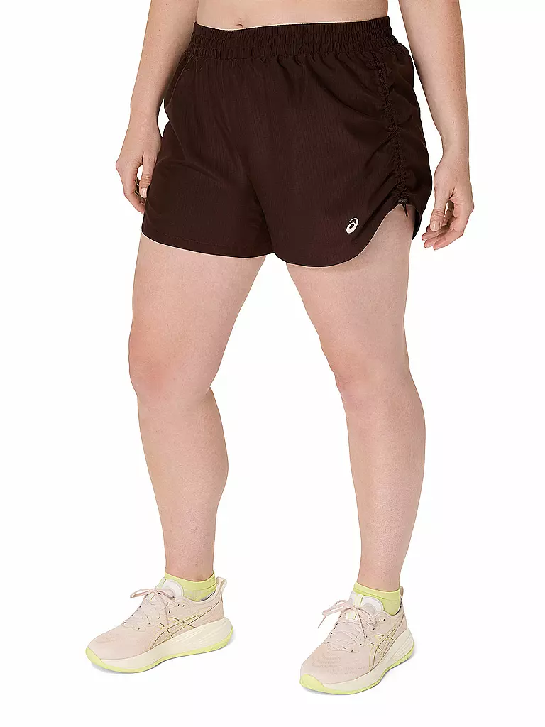 ASICS | Pantalón corto de running para mujer Nagino Run Adjustable de 4 pulgadas |
