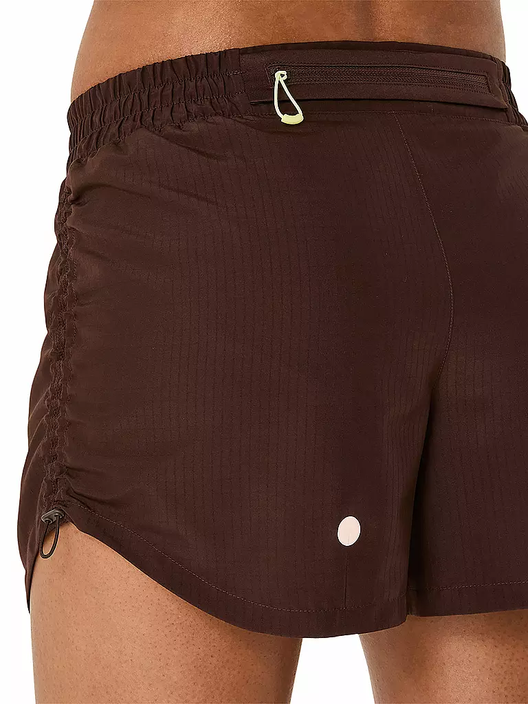 ASICS | Pantalón corto de running para mujer Nagino Run Adjustable de 4 pulgadas |