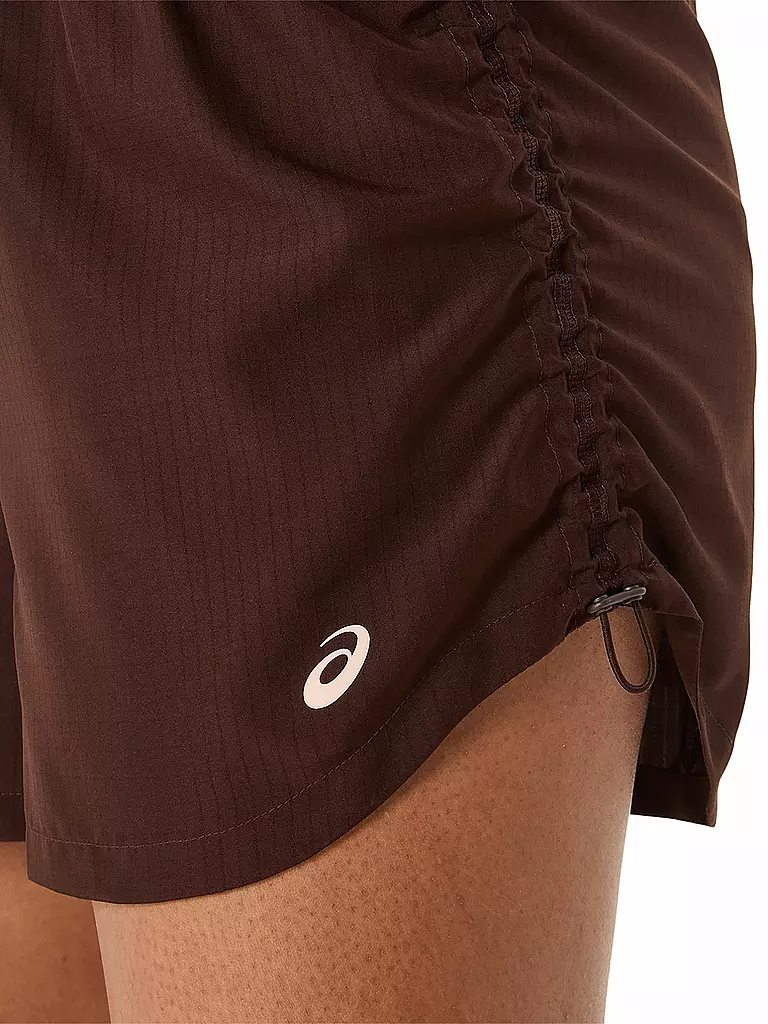 ASICS | Pantalón corto de running para mujer Nagino Run Adjustable de 4 pulgadas |