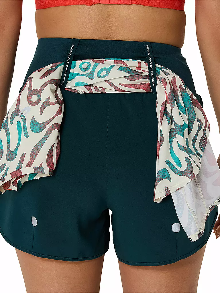 ASICS | Pantalón corto de running para mujer Road de 3,5 pulgadas | Petróleo