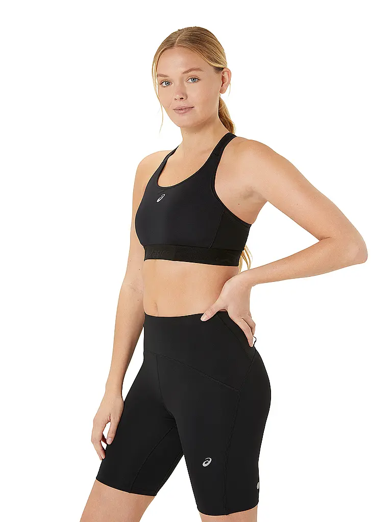 ASICS | Sujetador deportivo de compresión de alta sujeción para mujer | Negro