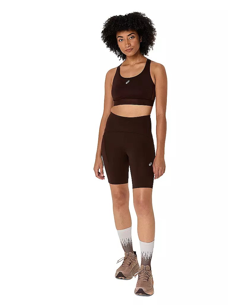 ASICS | Sujetador deportivo de mujer Road Compression High Support | Marrón