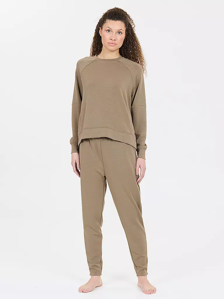 ATHLECIA |  Damen Fitnesshose Jacey  | Camel