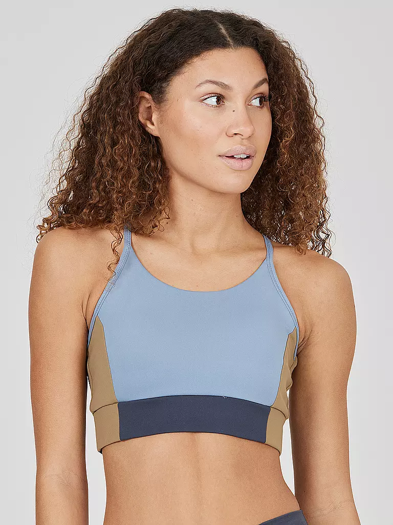 ATHLECIA |  Damen Sport-BH Sukey Low Support | Azul claro