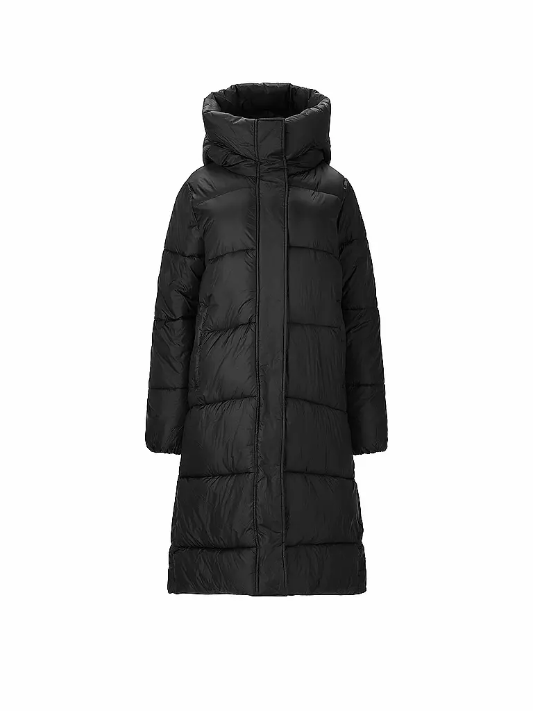 ATHLECIA | Abrigo largo Miraz para mujer | Negro