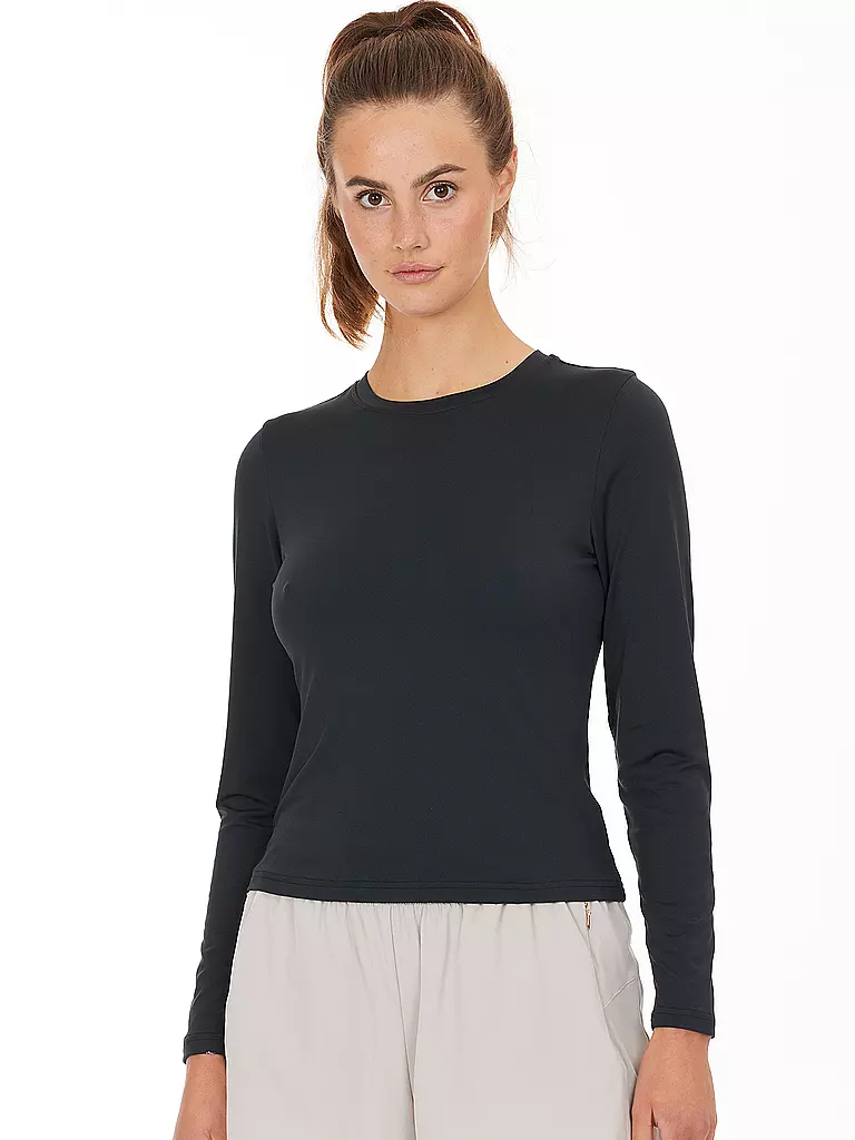 ATHLECIA | Camiseta de fitness Almi para mujer | Negro