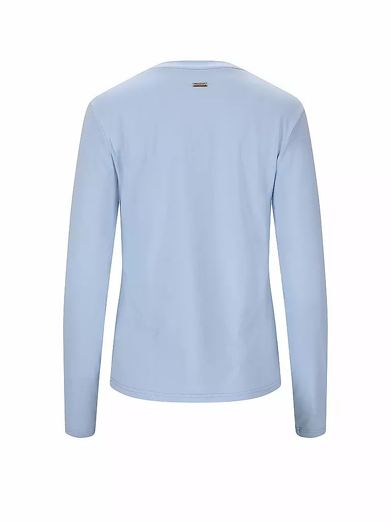 ATHLECIA | Camiseta de fitness Almi para mujer | Azul claro