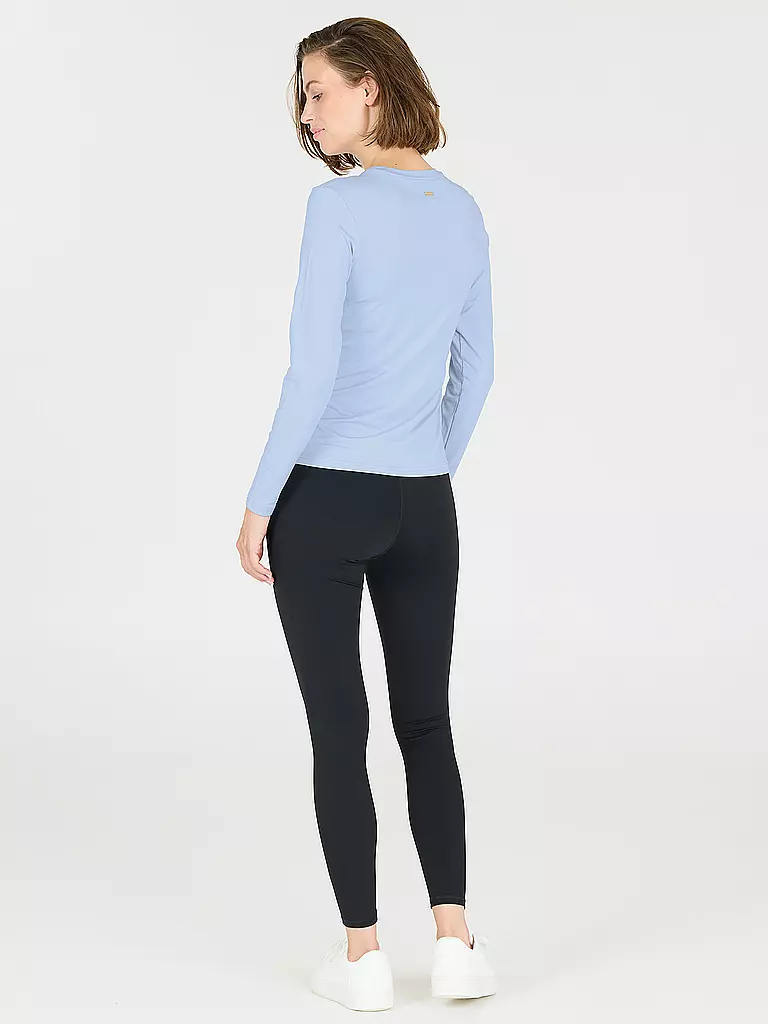 ATHLECIA | Camiseta de fitness Almi para mujer | Azul claro