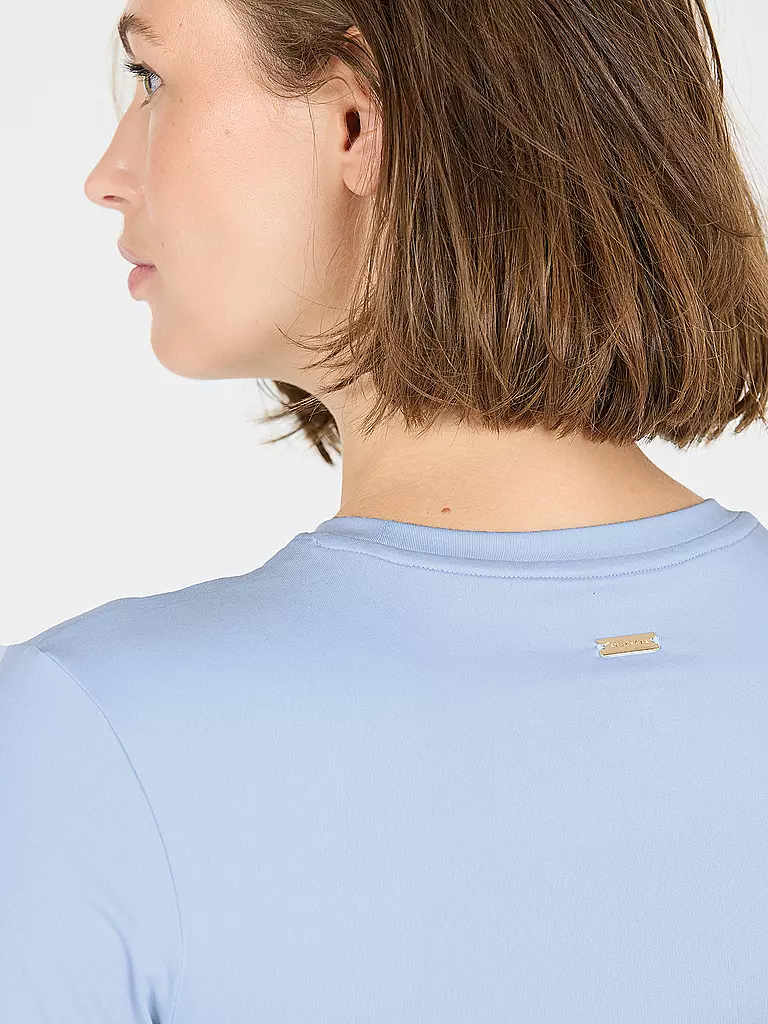 ATHLECIA | Camiseta de fitness Almi para mujer | Azul claro