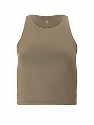 ATHLECIA | Camiseta de fitness corta para mujer Rihal | Oliva