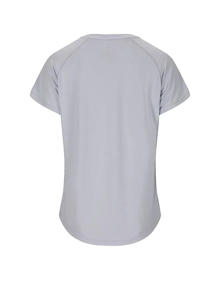 ATHLECIA | Camiseta de fitness Gaina para mujer | Azul claro