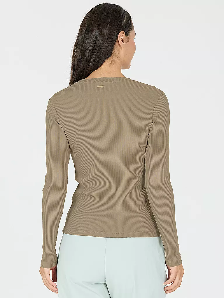 ATHLECIA | Camiseta de fitness Lankae para mujer | Camel