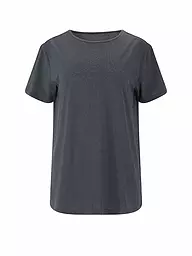 ATHLECIA | Camiseta de fitness Lizzy para mujer | Azul oscuro