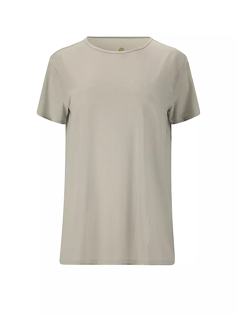 ATHLECIA | Camiseta de fitness Lizzy para mujer | Beige