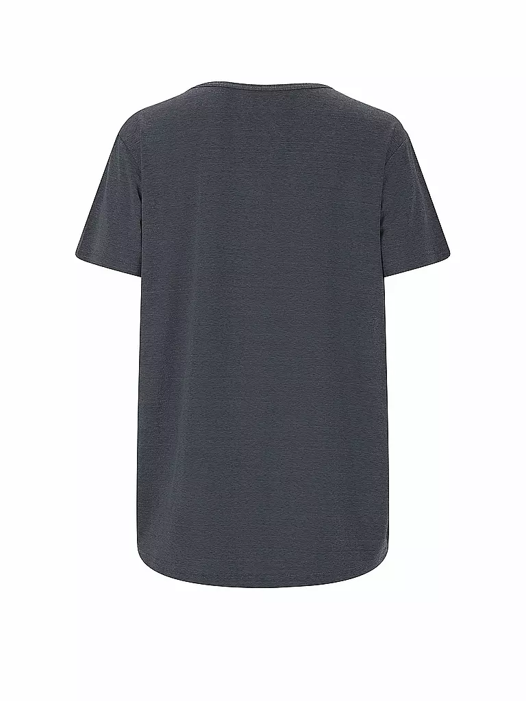 ATHLECIA | Camiseta de fitness Lizzy para mujer | Azul oscuro