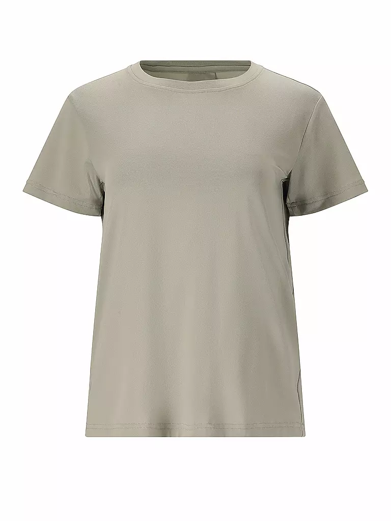 ATHLECIA | Camiseta de fitness Pacy para mujer | Beige