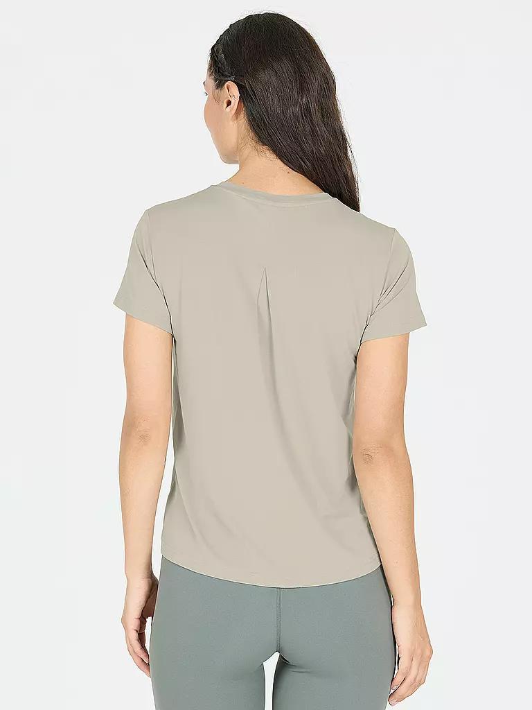 ATHLECIA | Camiseta de fitness Pacy para mujer | Beige