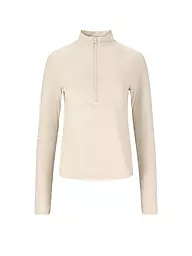 ATHLECIA | Zipshirt de fitness Midory para mujer | Crema