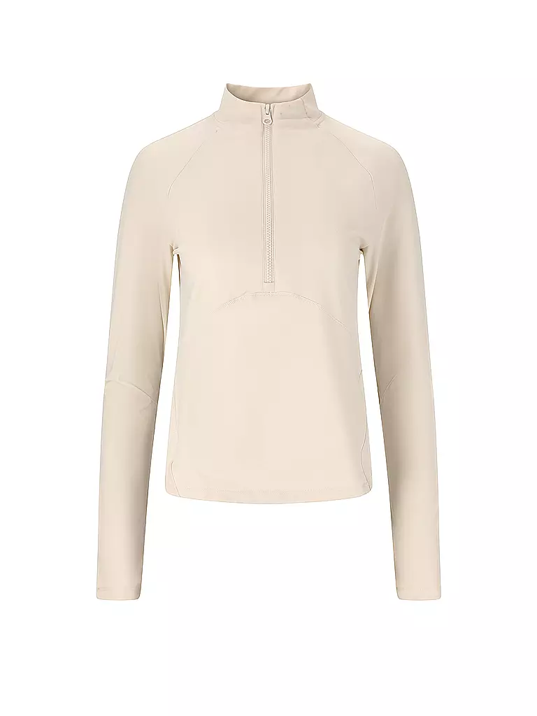ATHLECIA | Damen Fitness Zipshirt Midory | Crema