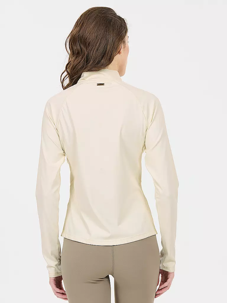 ATHLECIA | Damen Fitness Zipshirt Midory | Crema